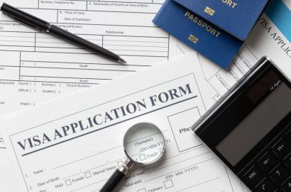 document review and compliance check for passport and application details